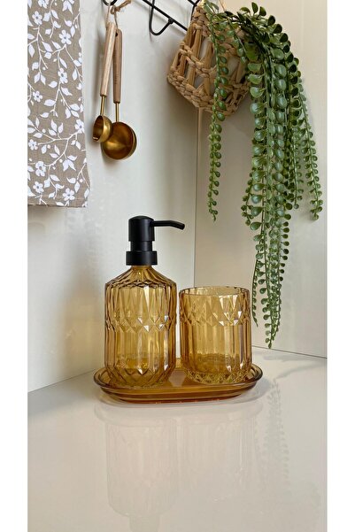 RUMİKA HOME BANYO SABUNLUK SETİ AMBER
