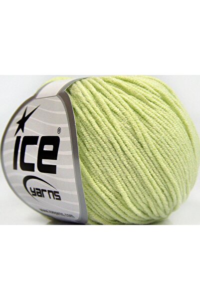 Ice yarns 8x50 جرام. بيبي مودال أكريليك أخضر فاتح بيبي