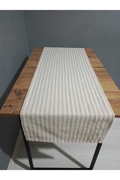 MZN Home Sade Plain Natural Runner 40x110