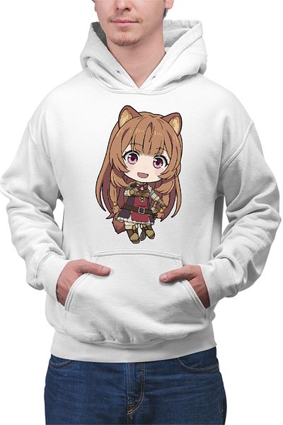 OEM Hanorac barbati Rising of the Shield Hero Raphtalia Furry Best Waifu Animeuri