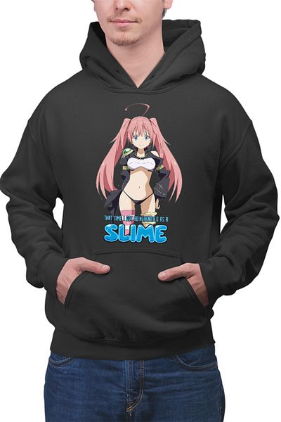 OEM Men's TenSura That Time Slime Milin Powerful Demon Hoodie