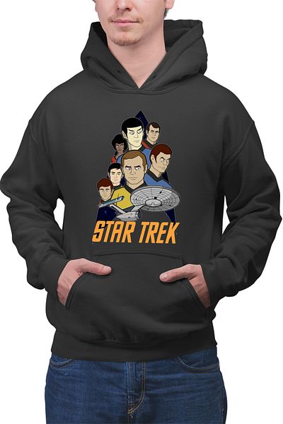 OEM Men's sweatshirt Star Trek Animated Series SF Spock