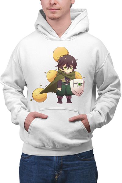 OEM Hanorac barbati Rising of the Shield Hero Naofumi Monster Ball Eat Mangas