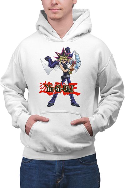 OEM Men's Hoodie Yu Gi Oh Yugi Mutou Anime Kage Meme Duel