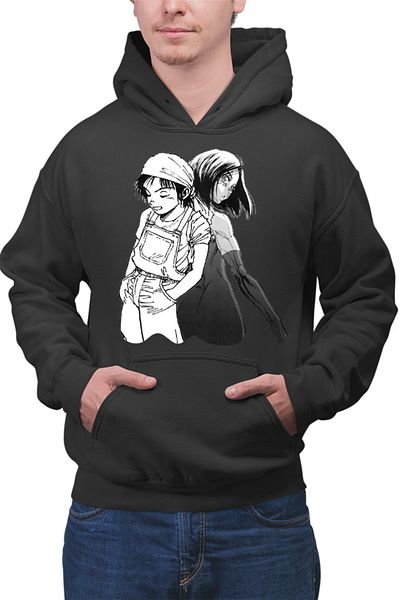 OEM Hanorac barbati Battle Angel Alita Gally Yugo Couple Animeeater