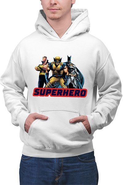 OEM Men's hoodie Wolverine X-MEN Avengers Batman Team
