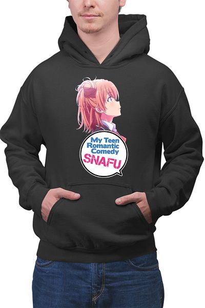 OEM Men's Hoodie OreGairu Yui Yuigahama Angel Weeb
