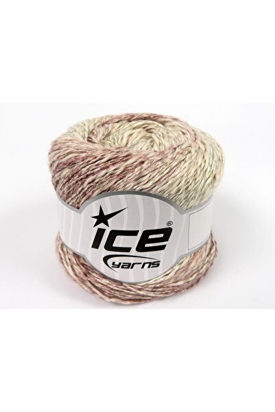 Ice yarns (4 قطع 100 جرام) لينين فيسكوت كتان، قطن، فيسكوز 4 عبوات