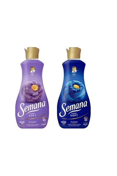 Semana Set 2 X 1 X Super Soft Smooth 1.3l 65 Spalari, 1 X Super Soft Protect 1.3l 65 Spalari