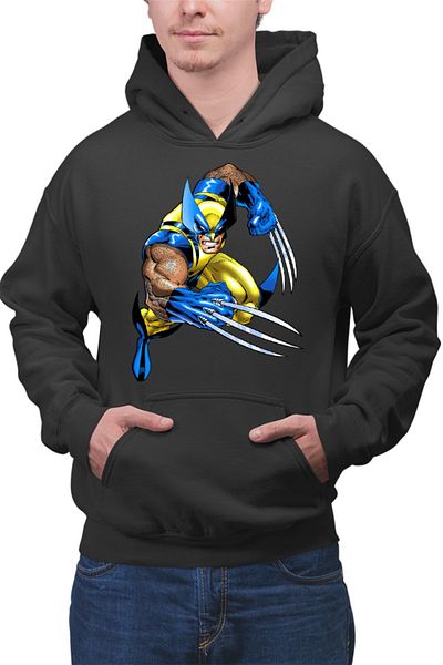 OEM Men's hoodie Wolverine Claws Experiment Muscles Wolf