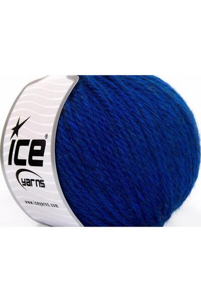 Ice yarns 3x100 جرام. صوف سوبربلكي، أكريليك أزرق شتوي، صوف، سميك جدًا