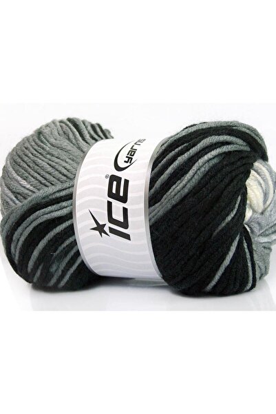 Ice yarns مجموعة من 4 خيوط من خيوط الجليد بوزن 100 جرام، خيوط باتيك سميكة بال...