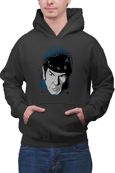 OEM Men's sweatshirt Star Trek Spock Picard Beyond Infinity