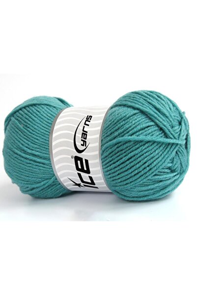 Ice yarns مجموعة من 4 خيوط من خيوط الغايثير الجليدية (55% صوف) للحياكة اليدوي...