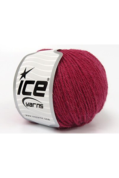 Ice yarns 4x50 جرام. بيبي ألباكا، صوف الألبكة الفاخر بلون الفوشيا الداكن، صوف...