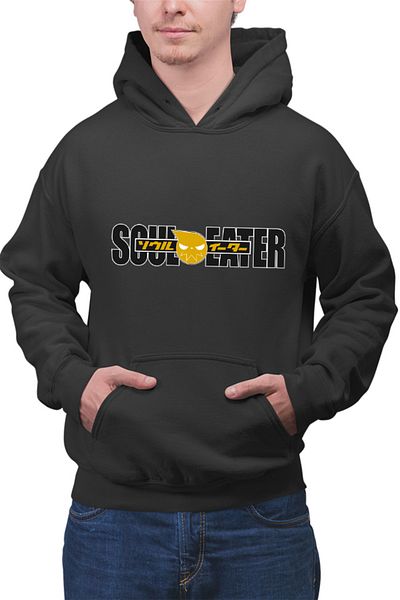 OEM Men's Hoodie Soul Eater Logo Anime Supernatural Action Shounen