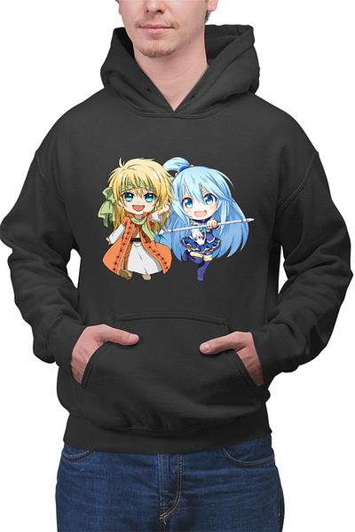 OEM Men's Hoodie Yona of the Dawn Zeno Aqua Magic Anime Meme