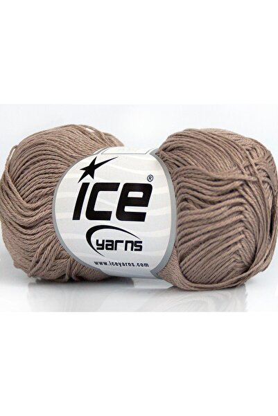 Ice yarns 6×50 جرام. خيوط صيفية من القطن الميرسيريزد من CECILIA COTTON، لون ك...