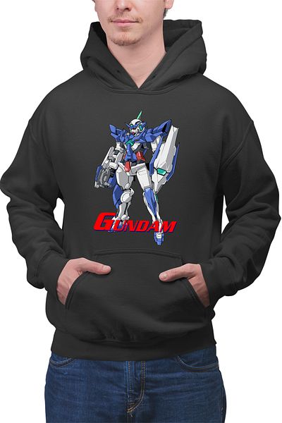 OEM Men's and women's Blue Fox Manga sweatshirt