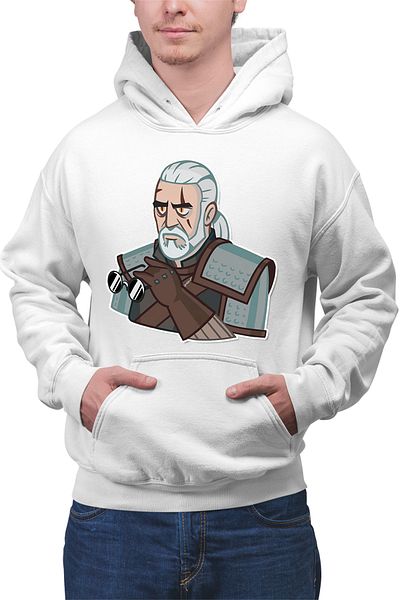 OEM Men's Hoodie The Witcher Andrzej Sapkowski Wild Hunt Video Game