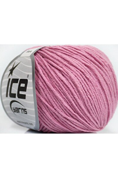 Ice yarns 8x50 جرام. خيوط قطنية من ألارا، خيوط صيفية من الأكريليك بلون الورد ...