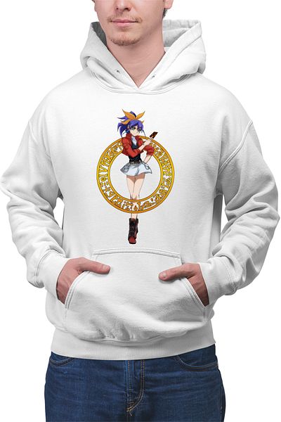 OEM Men's Hoodie Yu Gi Oh Anime Serena Magic Girl Player