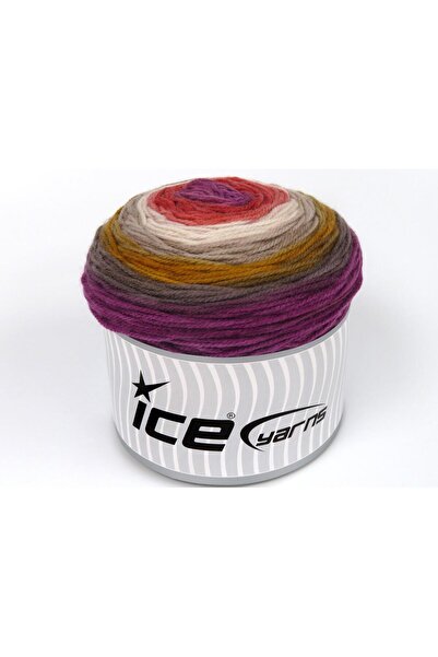 Ice yarns مجموعة من خيوط Ice Yarns CAKES DK بوزن 2 × 150 جرام، بألوان الجمل، ...