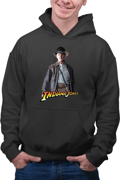 OEM Men's Hoodie Indiana Jones George Lucas Video Game