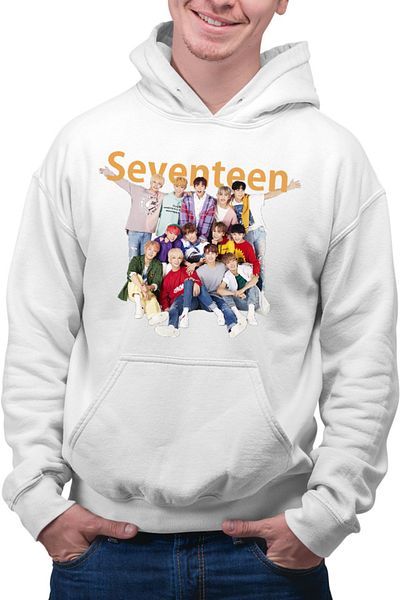 OEM Hanorac barbati Seventeen Group Members Fan Page Boys K-Pop