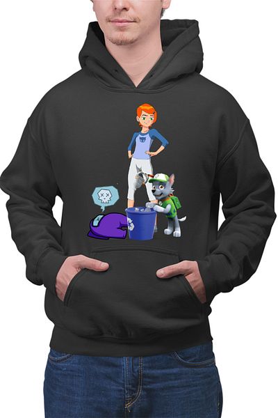 OEM Men's hoodie Paw Patrol Recycle Dog Ben10Among