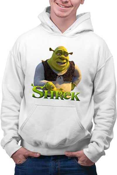 OEM Men's Hoodie Shrek Logo Monster Orc Medieval