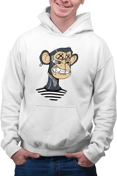 OEM Hanorac barbati NFT Monkey Currency Money Trend Animal