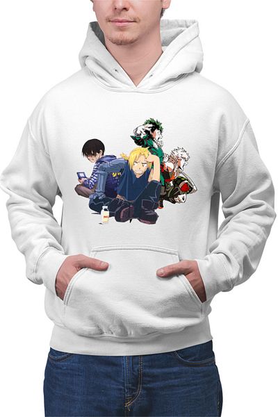OEM Hanorac barbati Btooom! Kou My Hero Academia Ikuzu Katsuki Milk Force Explosion