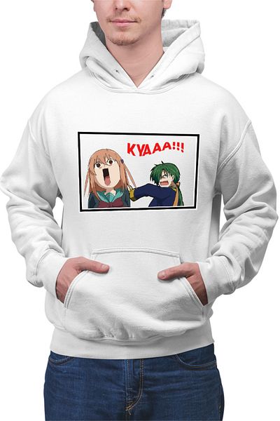 OEM Men's Hoodie Yona of the Dawn Jae Ha Scared Anime Red