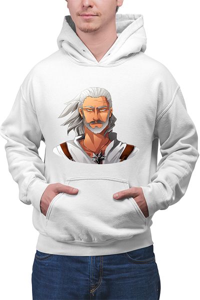 OEM Hanorac barbati The Witcher Geralt of Rivia Minecraft Tlaucher