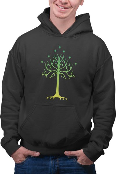 OEM Hanorac barbati Lord of the Rings Tree Life Huge Magical Strong Life
