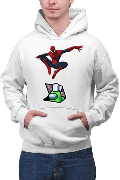 OEM Hanorac barbati Spiderman Us Suspicious Vent Paper Jump Surprise
