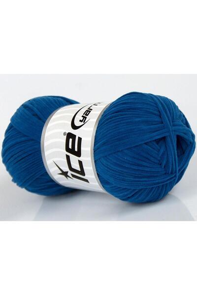 Ice yarns 8x50 جرام. قماش شينيل من الألياف الدقيقة باللون الأزرق للشتاء، شينيل