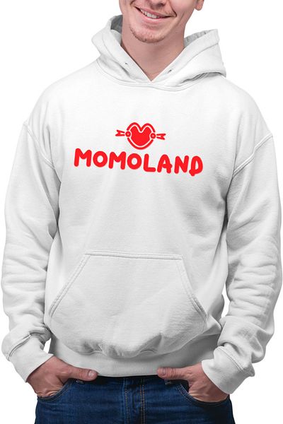 OEM Men's Hoodie Momoland Logo K-Pop Popular Idols Beautiful Korea