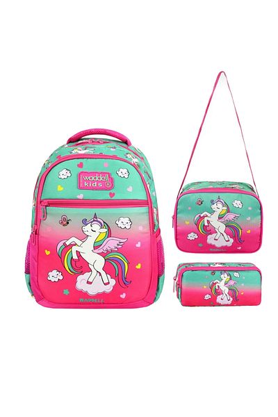 Waddell School Backpack Lunch Bag and Pen Holder