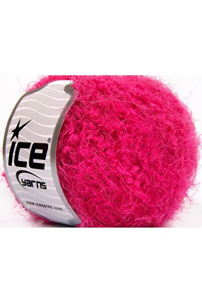 Ice yarns 8x50 جرام. بولار سوفت فوشيا ناعم، مزغب، شتوي، سميك جدًا