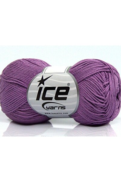 Ice yarns 8x50 جرام. قطن نقي فاخر، خيوط قطنية ناعمة، قطن، 100% قطن