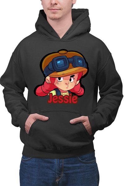 OEM Hanorac barbati Brawl Stars Jessie Automatic Ponytails Supercell
