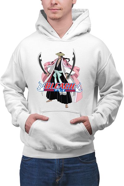 OEM Hanorac barbati Bleach Shunsui Kyoraku Sho Arena Samurai