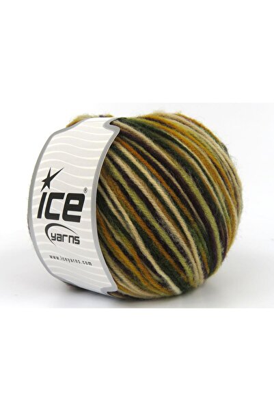 Ice yarns (4 قطع 100 جرام) صوف VARICOLOR WORSTED، أكريليك 4 عبوات