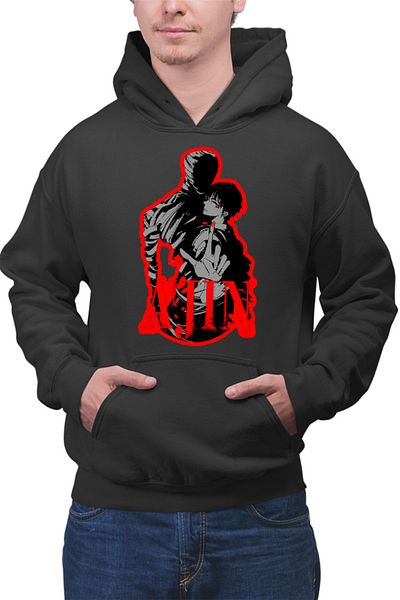 OEM Men's Hoodie Ajin Nagai Kei Gore Paranormal Horror Anime