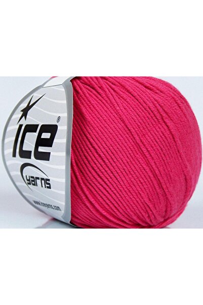 Ice yarns 8x50 جرام. قماش أديل القطني، أكريليك وردي للأطفال، خيوط صيفية، قطن
