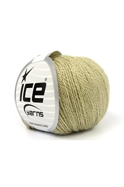 Ice yarns 6×25 جرام. حرير مخمل رقيق، ميرينو فائق النعومة، حرير بلون الجمل الف...