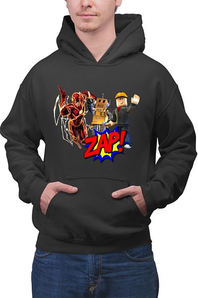 OEM Men's Hoodie The Flash Roblox Studio Platforms Drawings