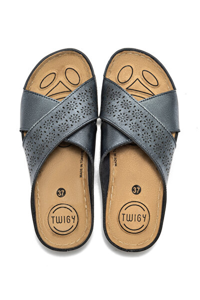 Twigy Papuci Diba pentru damă, bleumarin 36/40